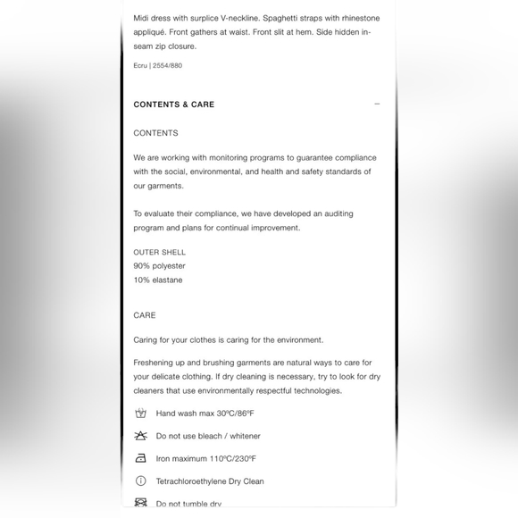 Zara Oyster white sparkly straps long slip dress 2 available (1)M (1)XL - Picture 9 of 11